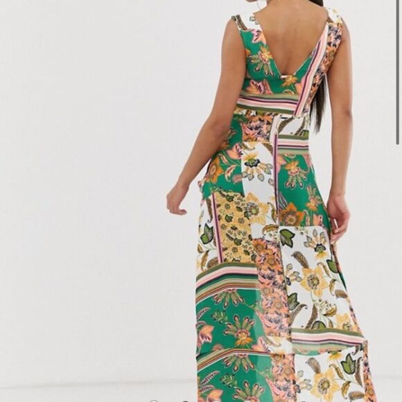 ASOS Missguided paisley print dress NWT - Picture 2 of 5